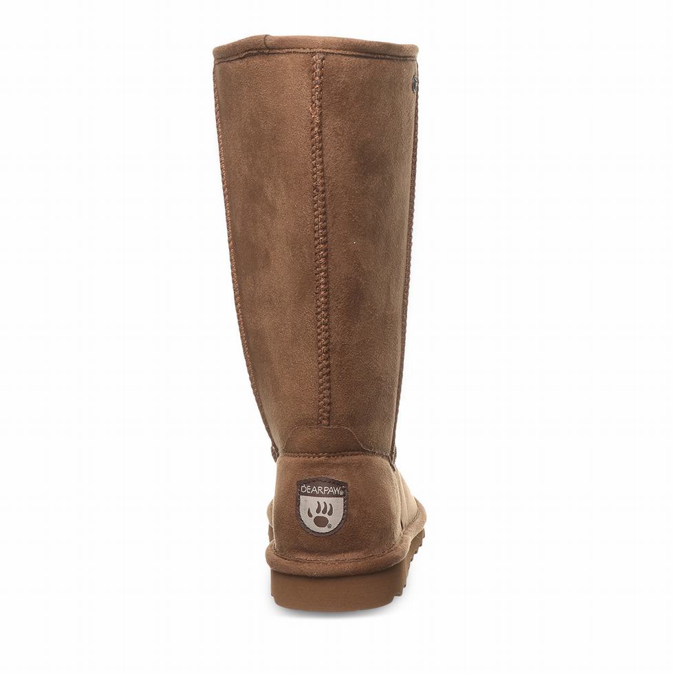 Bearpaw Elle Tall Vegan Laarzen Dames Bruin | EIY2128WM