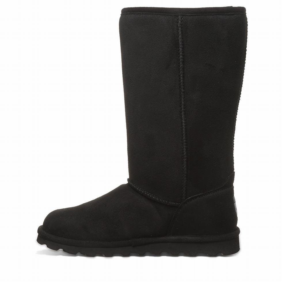 Bearpaw Elle Tall Vegan Laarzen Dames Zwart | OGN7355QH