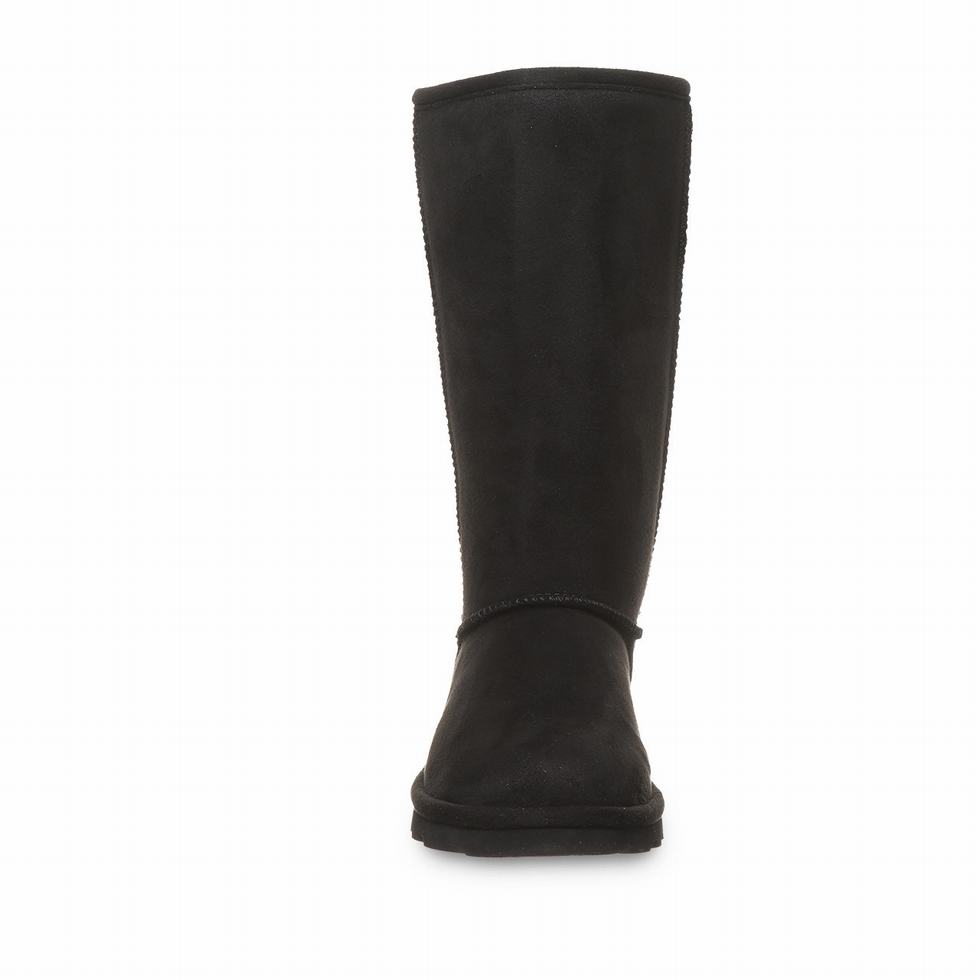 Bearpaw Elle Tall Vegan Laarzen Dames Zwart | OGN7355QH