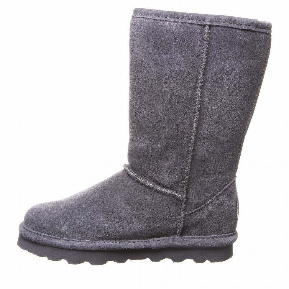 Bearpaw Elle Tall Youth Laarzen Kinderen Zwart | AJP439BM