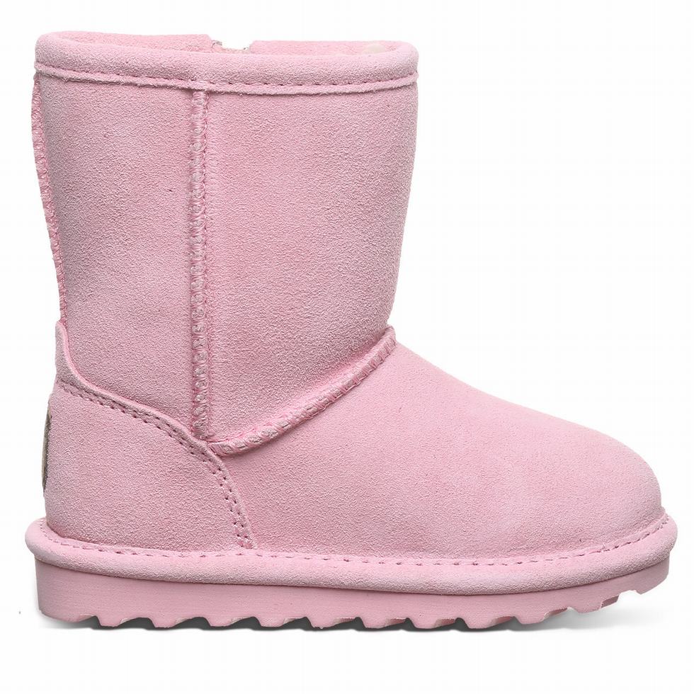 Bearpaw Elle Toddler Zipper Laarzen Kinderen Roze | IQI1247YV