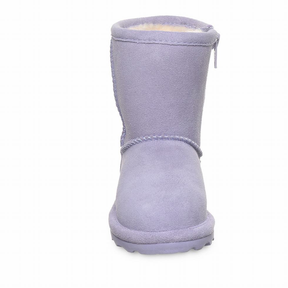 Bearpaw Elle Toddler Zipper Laarzen Kinderen Paars | XOW2182FN