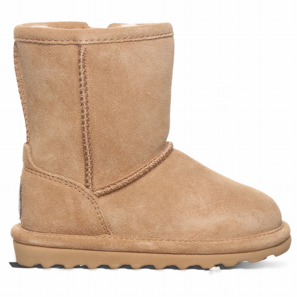 Bearpaw Elle Toddler Zipper Laarzen Kinderen Bruin | DYR2052VF