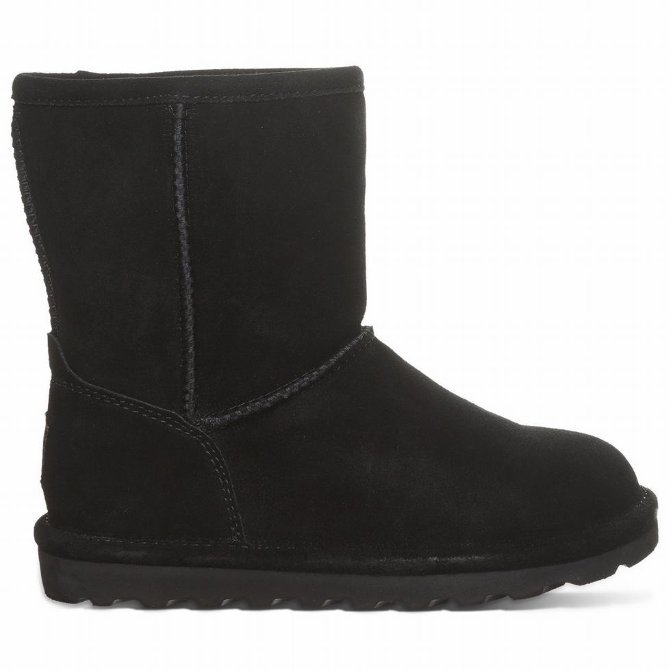 Bearpaw Elle Youth Laarzen Kinderen Zwart | ZPI2784QL