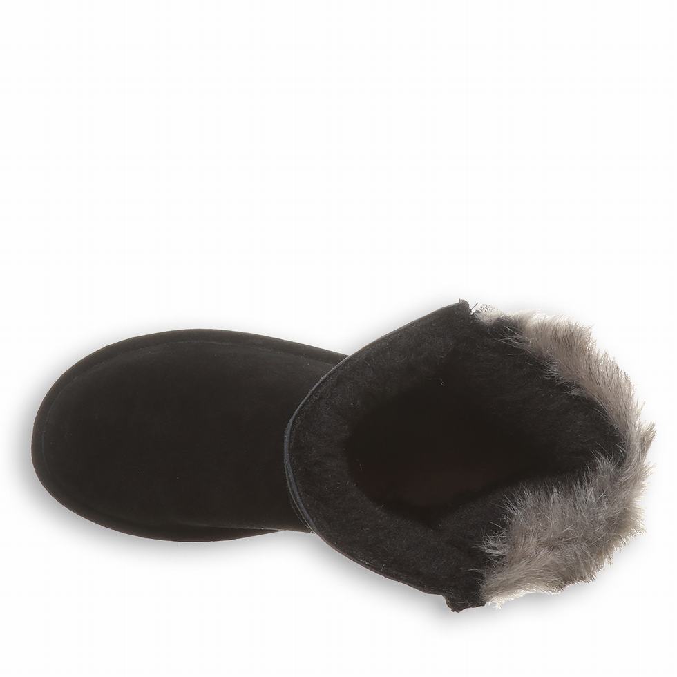 Bearpaw Eloise Wide Laarzen Dames Zwart | CBF5645WZ