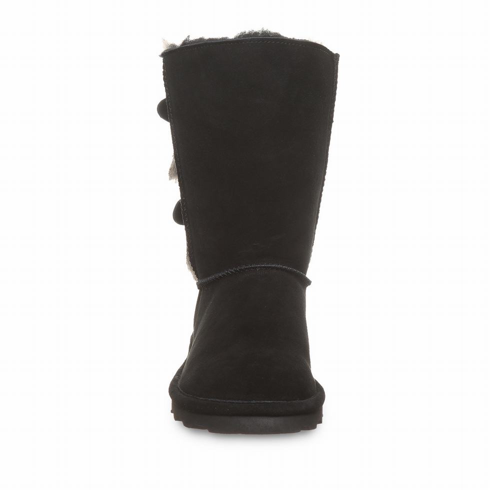 Bearpaw Eloise Wide Laarzen Dames Zwart | CBF5645WZ