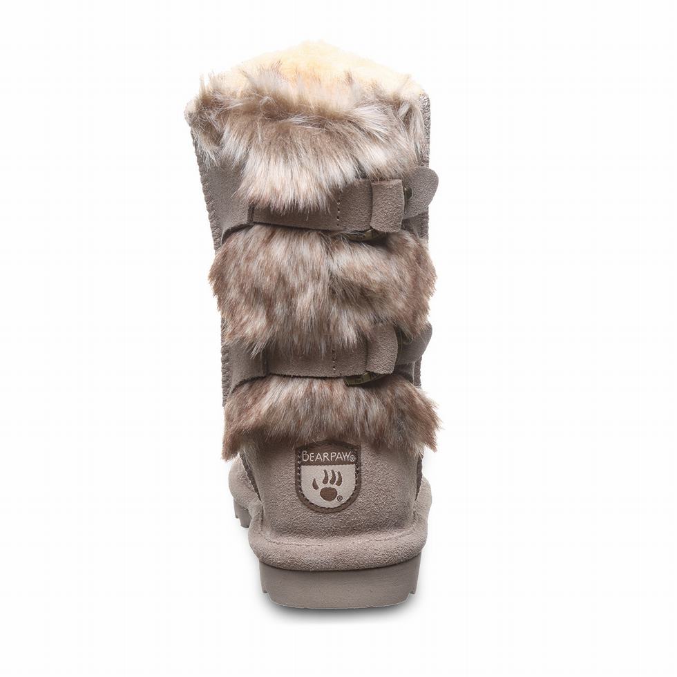 Bearpaw Eloise Youth Laarzen Kinderen Grijs | BFT9120WS