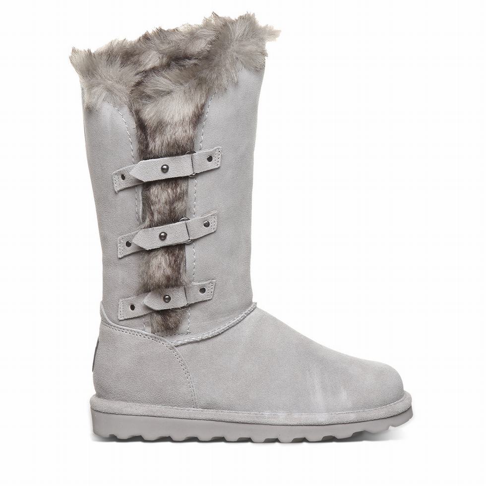 Bearpaw Emery Laarzen Dames Grijs | LPJ1555GK