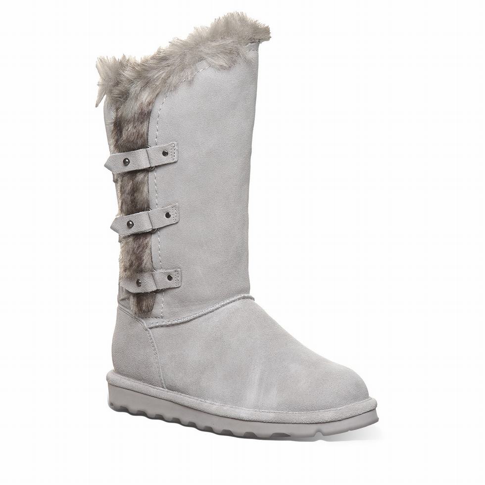 Bearpaw Emery Laarzen Dames Grijs | LPJ1555GK