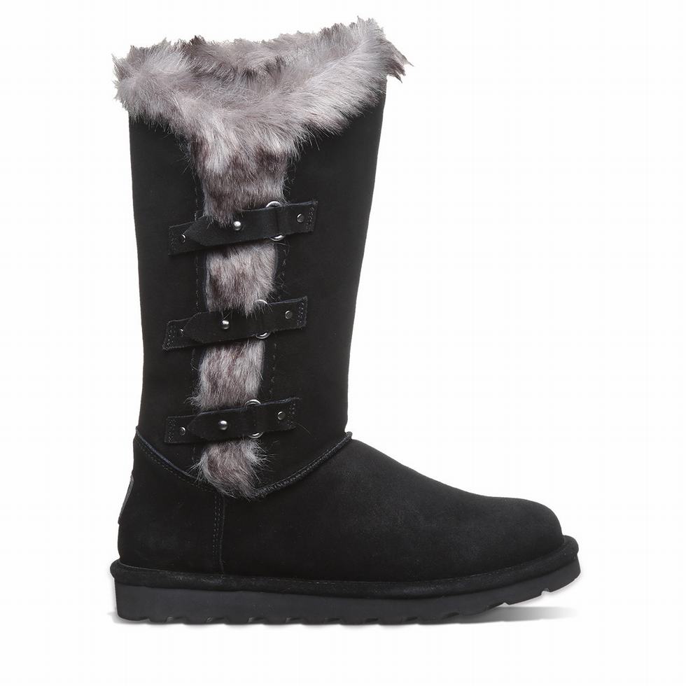 Bearpaw Emery Laarzen Dames Zwart | OIE6242CK