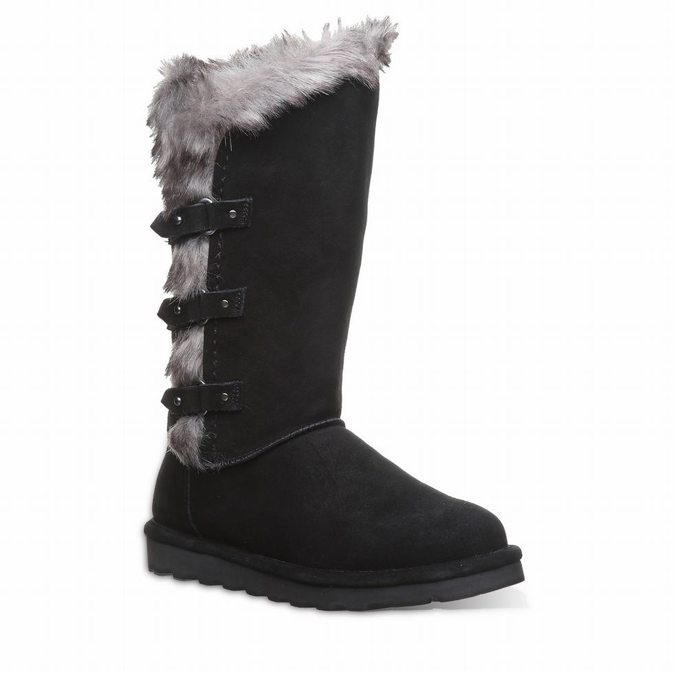 Bearpaw Emery Laarzen Dames Zwart | OIE6242CK