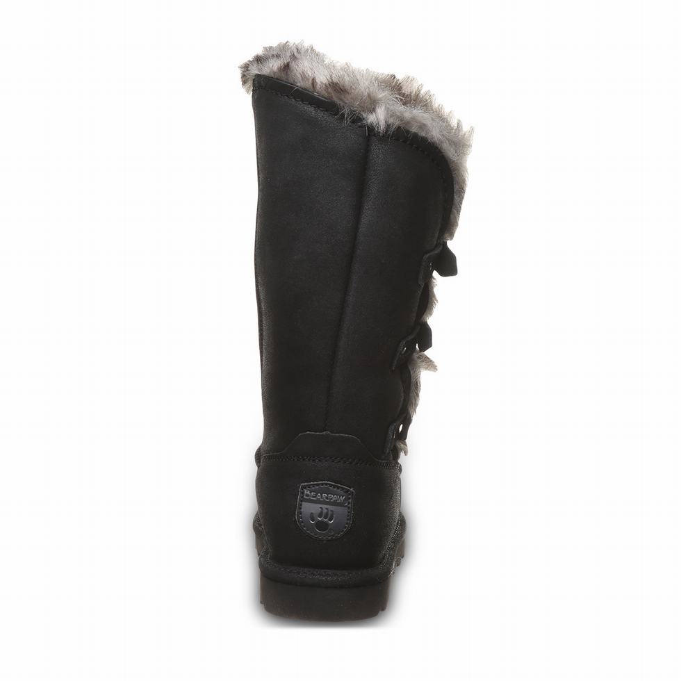 Bearpaw Emery Laarzen Dames Zwart | TZV3844BA