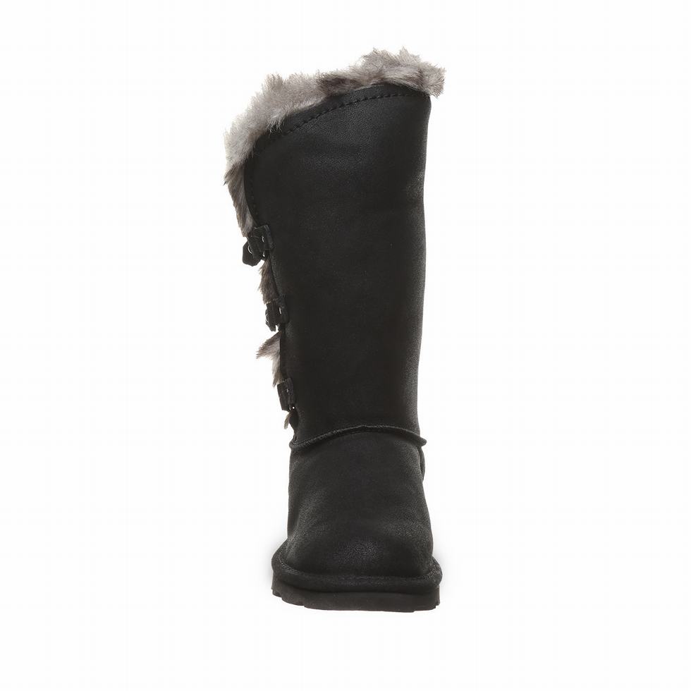 Bearpaw Emery Laarzen Dames Zwart | TZV3844BA