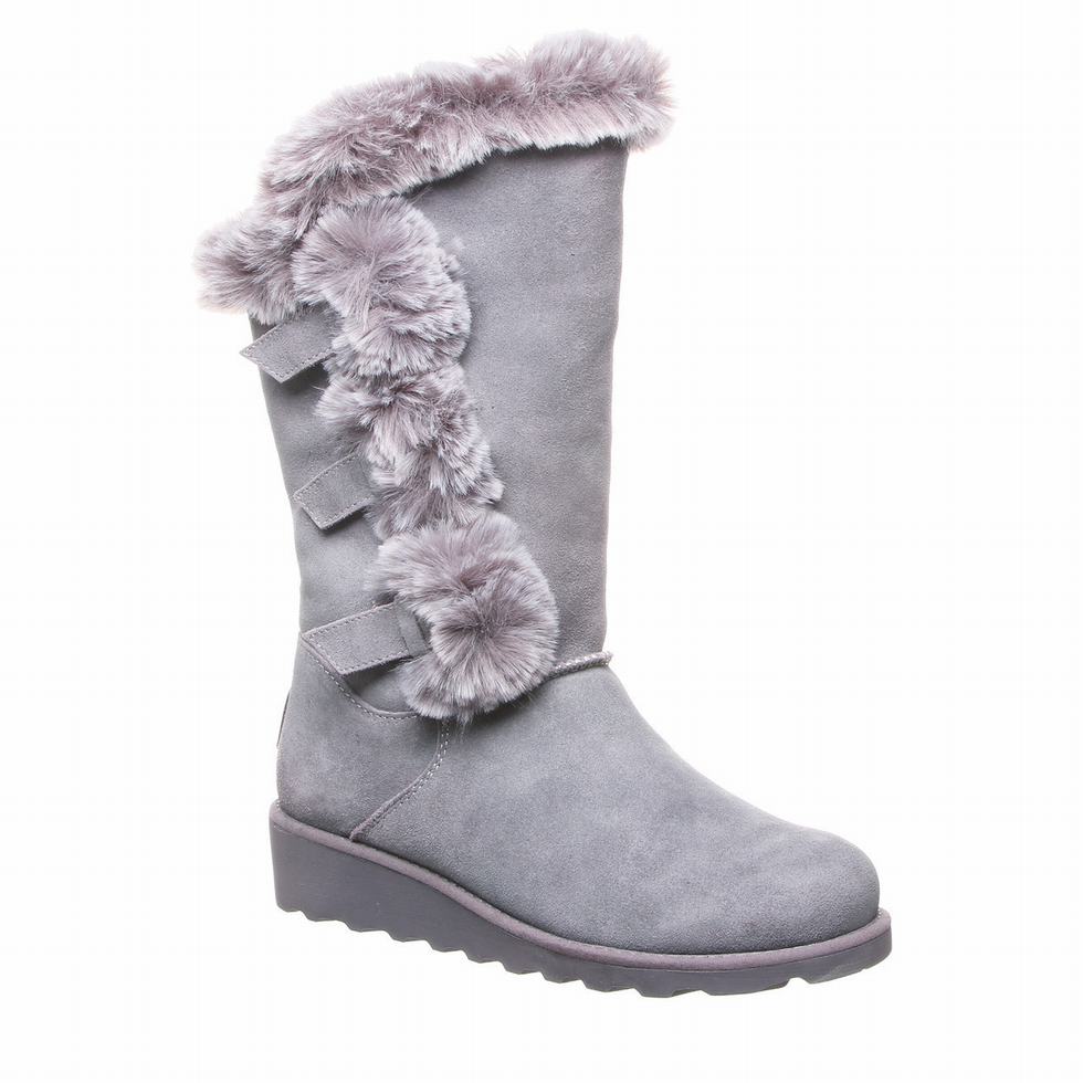 Bearpaw Genevieve Laarzen Dames Grijs | XRY9933JB