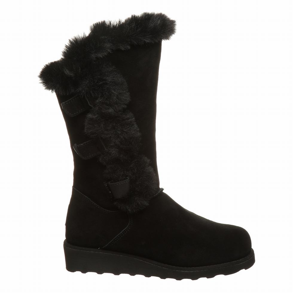 Bearpaw Genevieve Laarzen Dames Zwart | CXU136TK