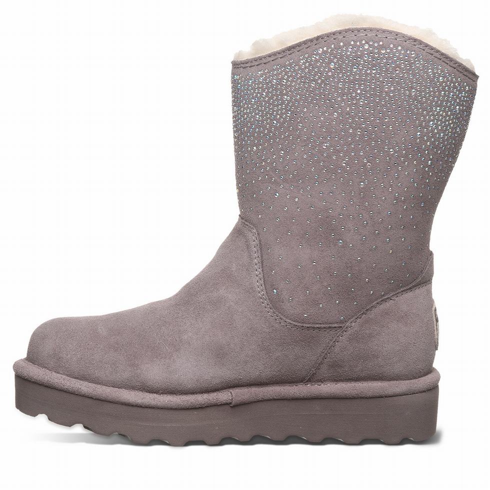 Bearpaw Glam Platform Lo Laarzen Dames Grijs | PLU712CK