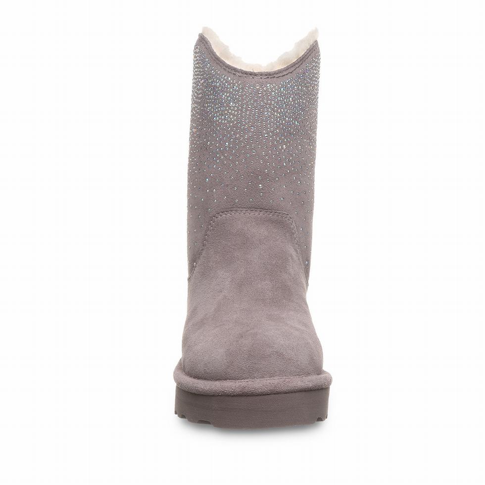 Bearpaw Glam Platform Lo Laarzen Dames Grijs | PLU712CK