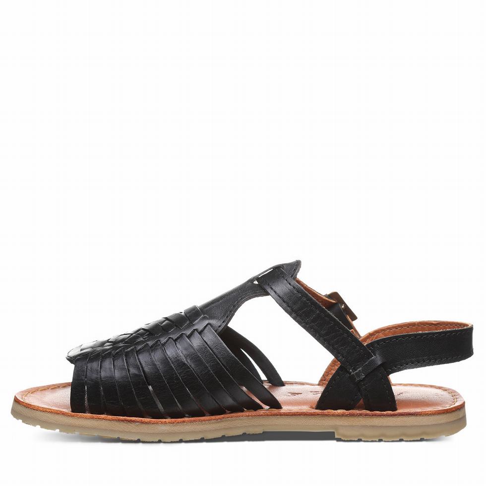 Bearpaw Gloria Sandalen Dames Zwart | VXD182SO