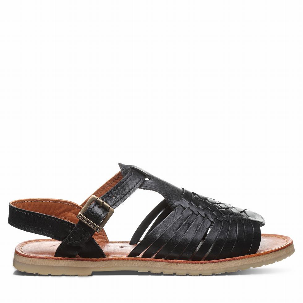 Bearpaw Gloria Sandalen Dames Zwart | VXD182SO