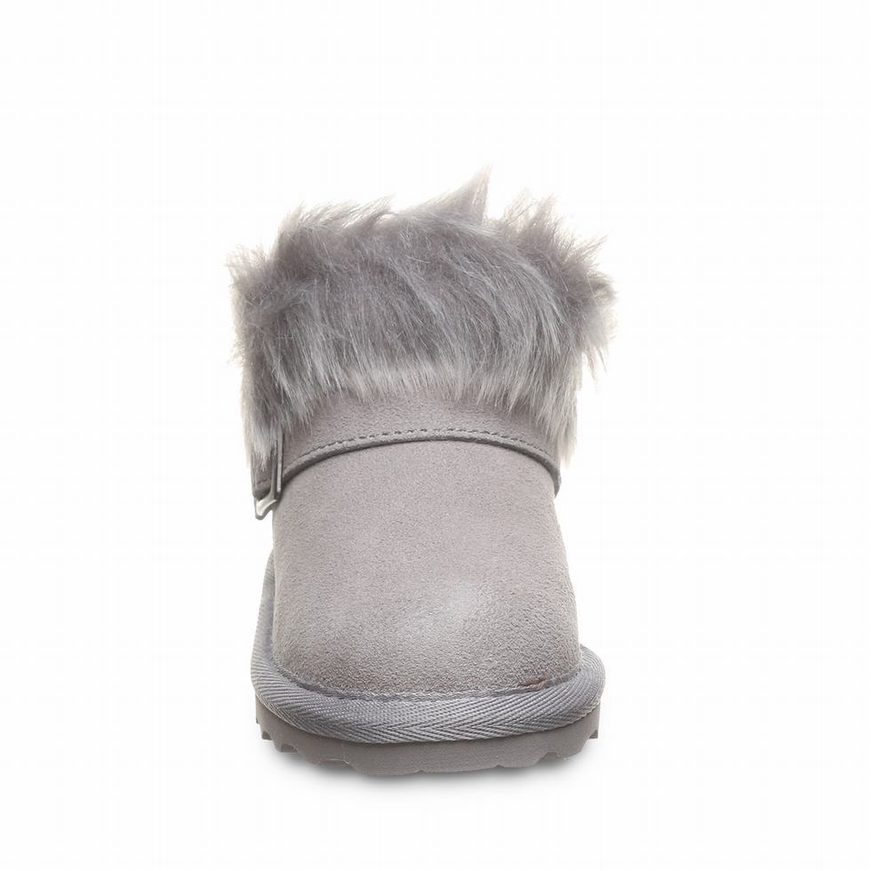 Bearpaw Jasmine Toddler Laarzen Kinderen Grijs | JFM676HW