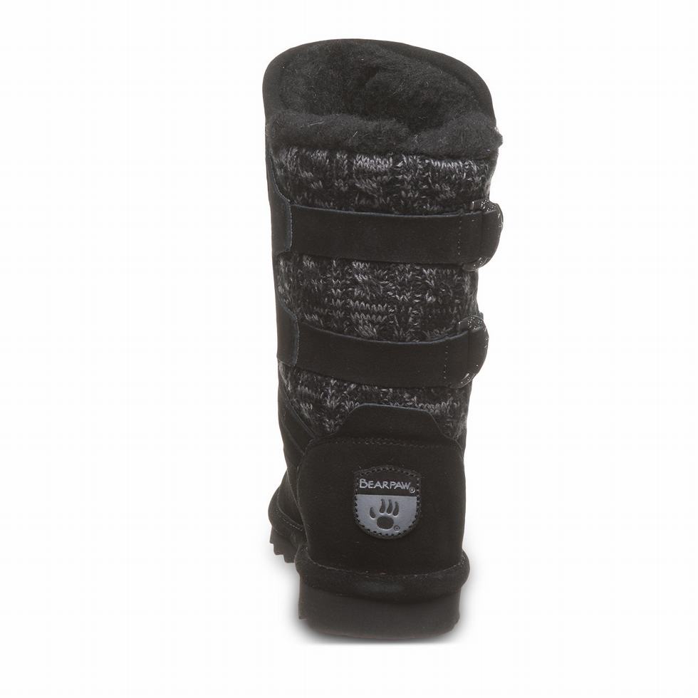 Bearpaw Jenni Laarzen Dames Zwart | ATU1356NL