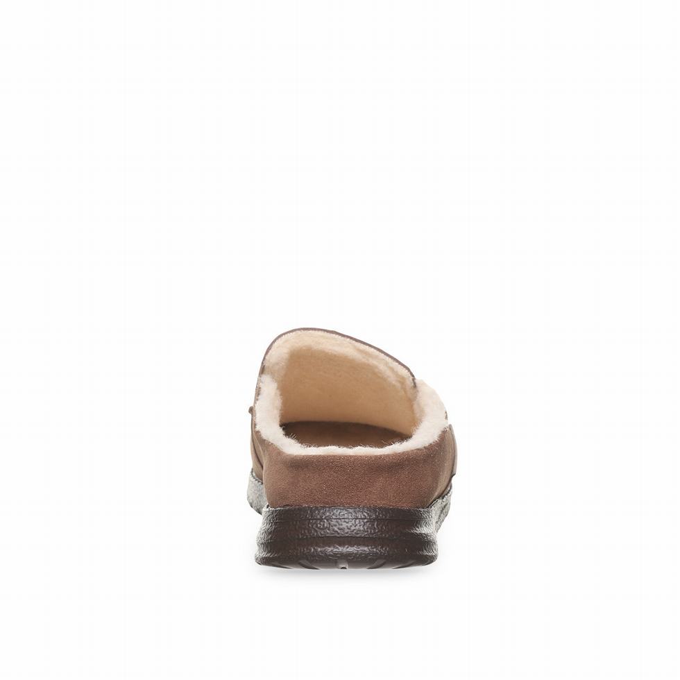 Bearpaw Joel Pantoffels Heren Bruin | QGD7720AF