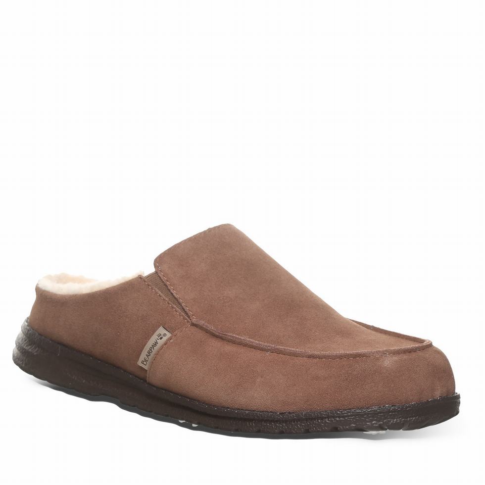 Bearpaw Joel Pantoffels Heren Bruin | QGD7720AF