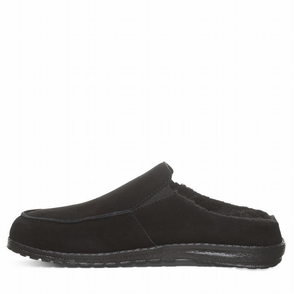 Bearpaw Joel Pantoffels Heren Zwart | FIN5987KJ