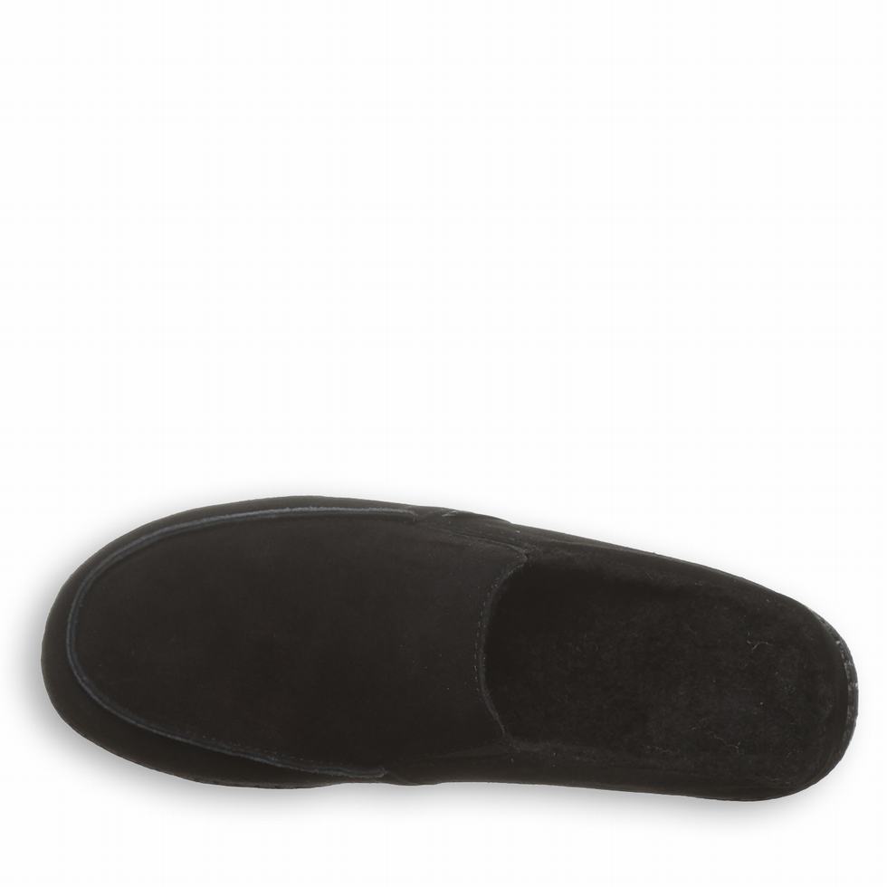 Bearpaw Joel Pantoffels Heren Zwart | FIN5987KJ