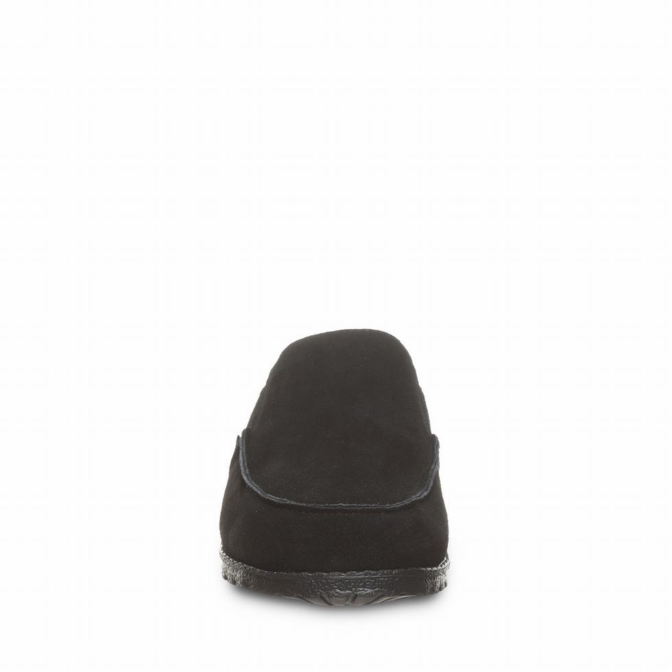 Bearpaw Joel Pantoffels Heren Zwart | FIN5987KJ