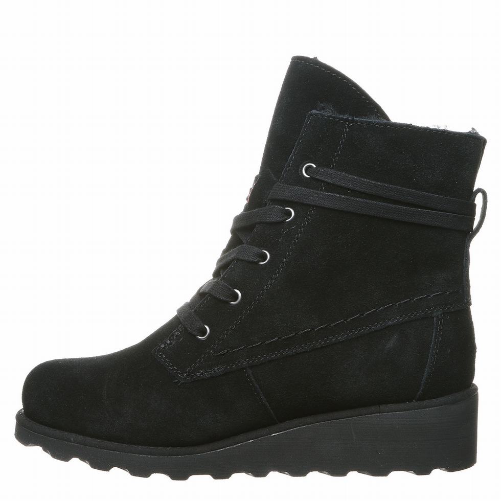 Bearpaw Krista Laarzen Dames Zwart | MHW7038XT