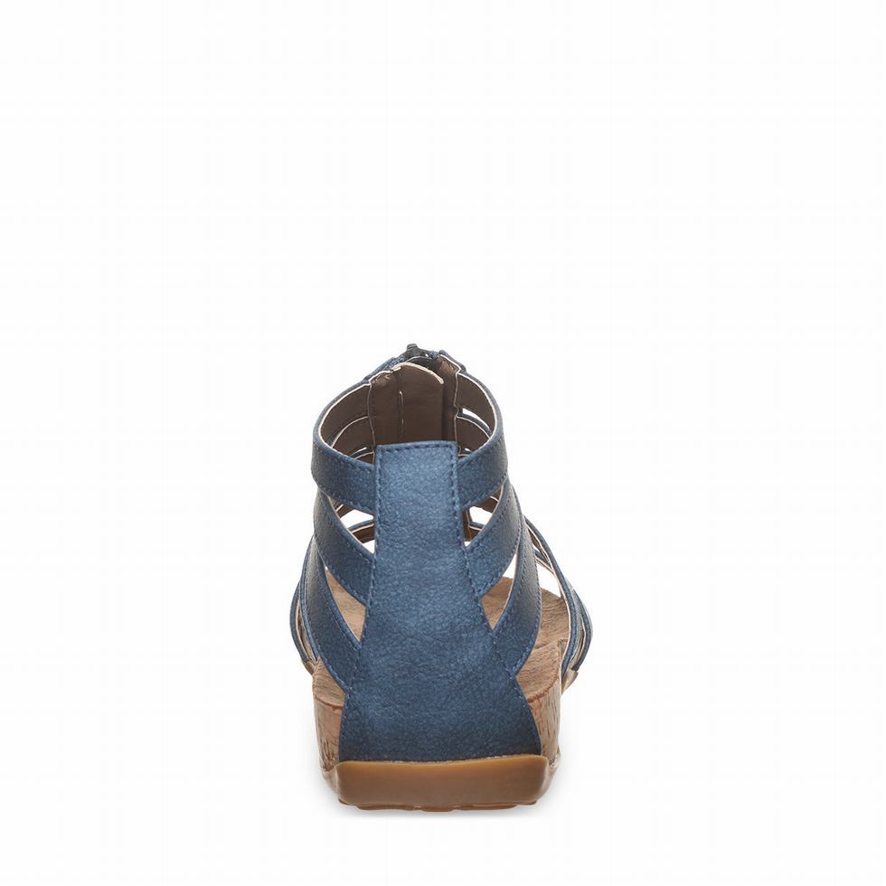 Bearpaw Layla II Sandalen Dames Blauw | ZFZ7596IX