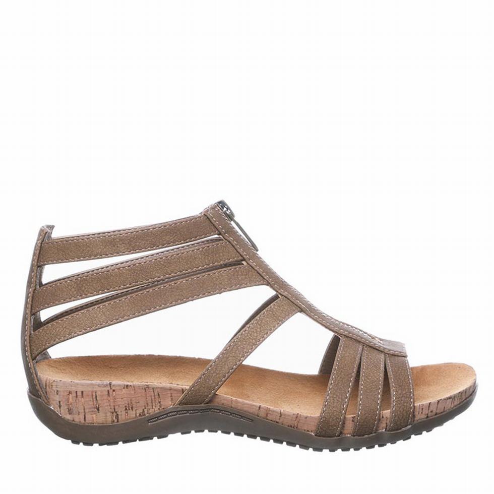 Bearpaw Layla II Sandalen Dames Bruin | LHD4683FL