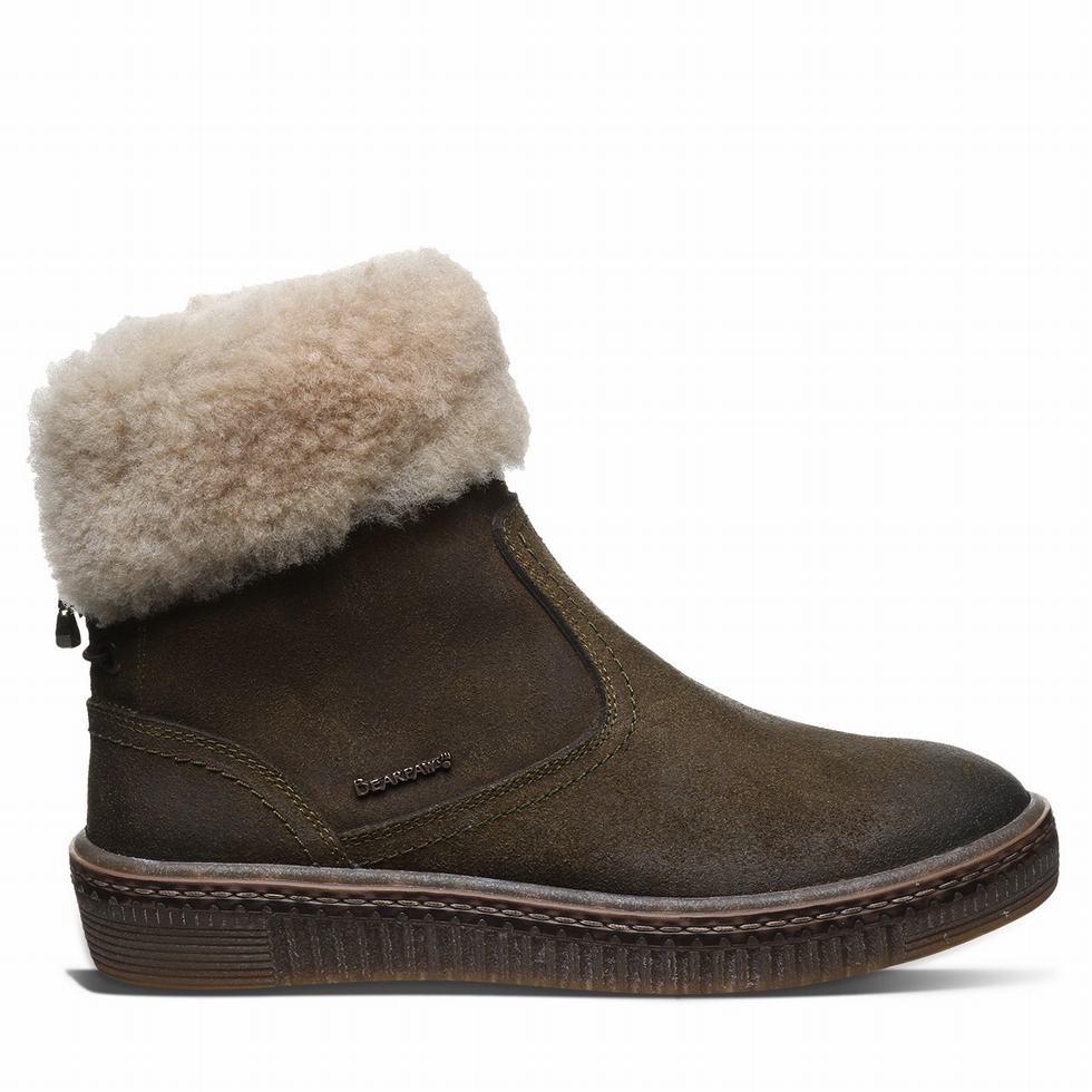 Bearpaw Leticia Laarzen Dames Groen | ZJZ4871HL