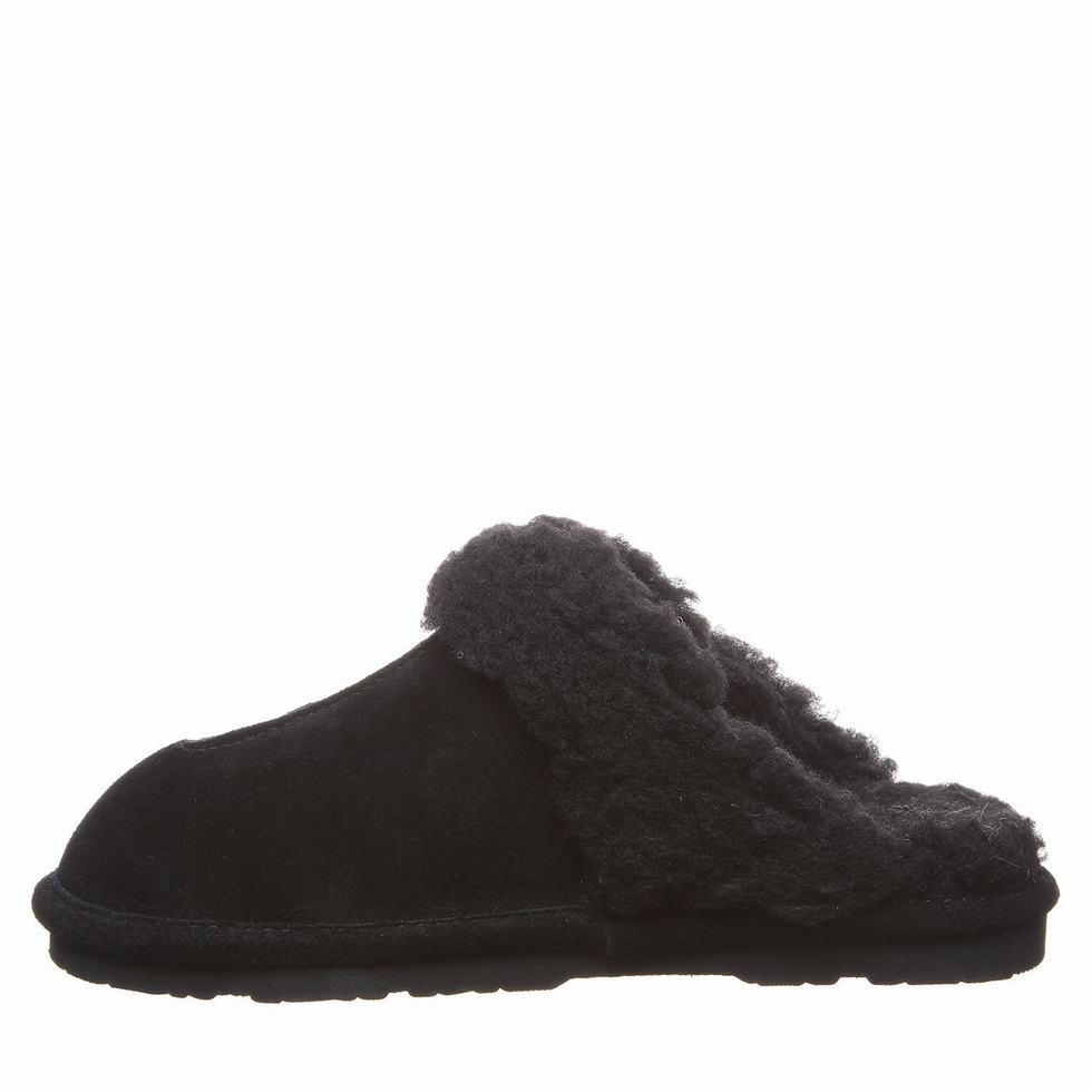 Bearpaw Loketta Pantoffels Dames Zwart | SRI485SG