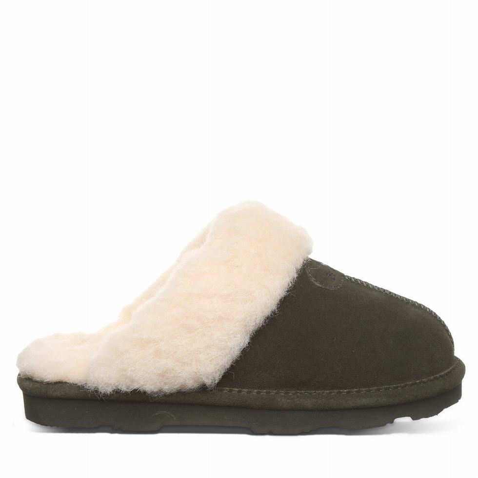 Bearpaw Loki II Pantoffels Dames Groen | PNW4751WV