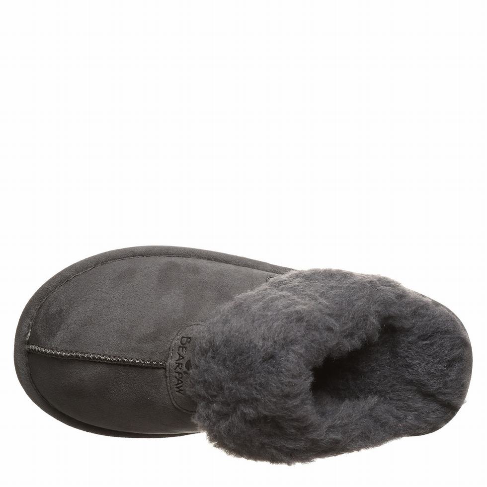 Bearpaw Loki Vegan Pantoffels Dames Zwart | WRP2367QU