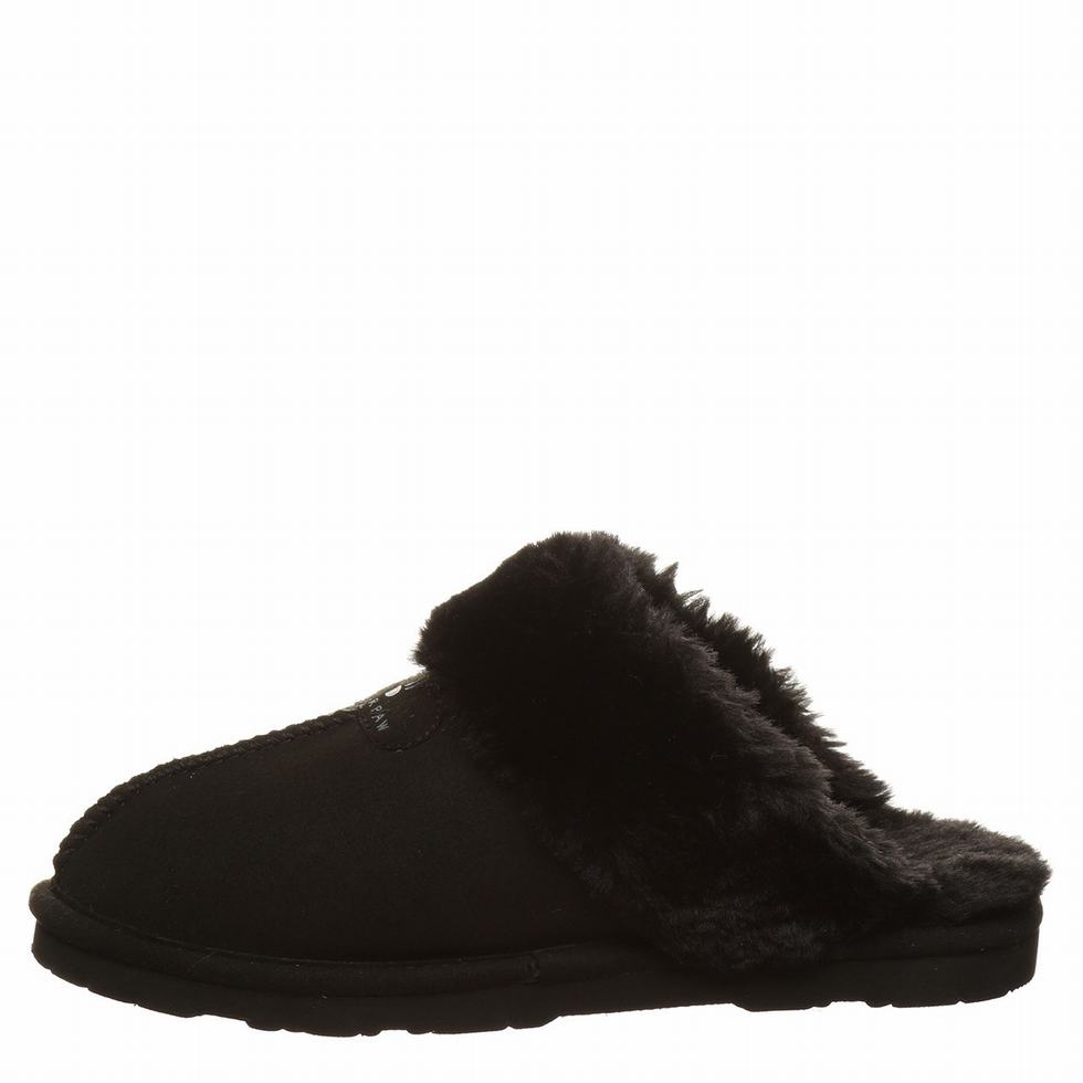 Bearpaw Loki Vegan Pantoffels Dames Zwart | RLY8561FT