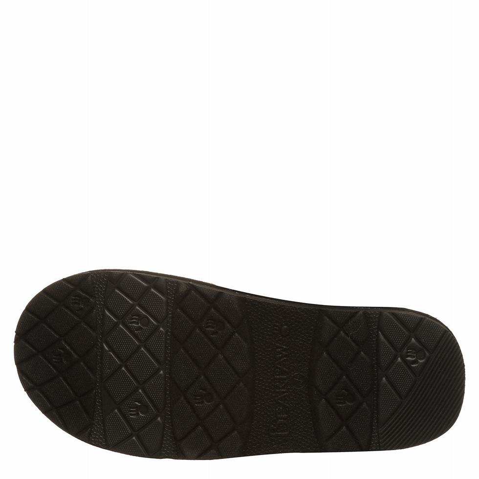 Bearpaw Loki Vegan Pantoffels Dames Zwart | RLY8561FT