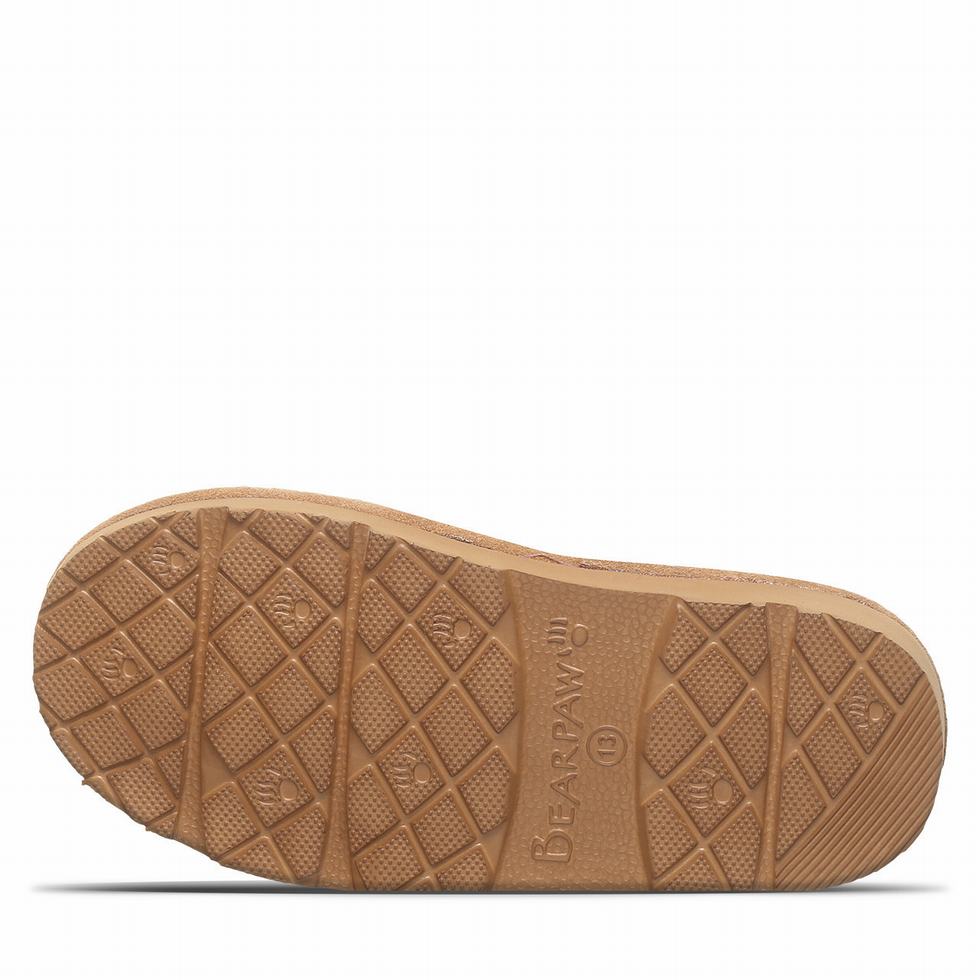 Bearpaw Loki Youth Pantoffels Kinderen Bruin | ROR5929TW