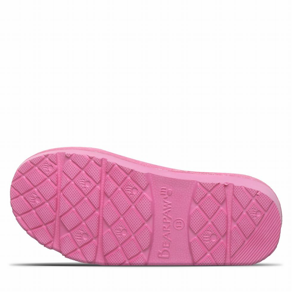 Bearpaw Loki Youth Pantoffels Kinderen Roze | LXZ9170AY