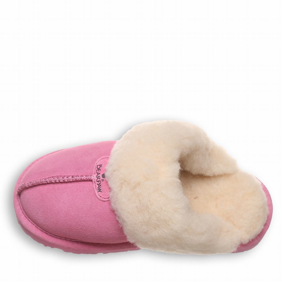 Bearpaw Loki Youth Pantoffels Kinderen Roze | LXZ9170AY