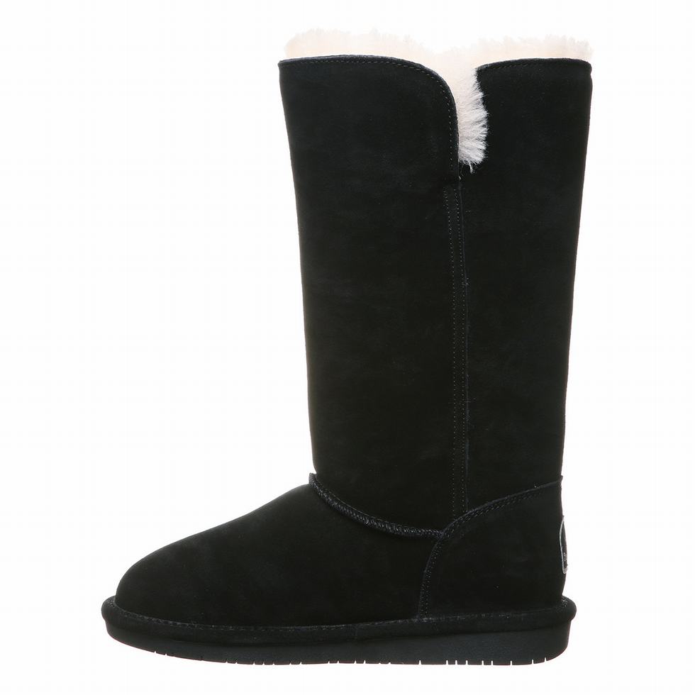 Bearpaw Lori Laarzen Dames Zwart | OUX9246JW