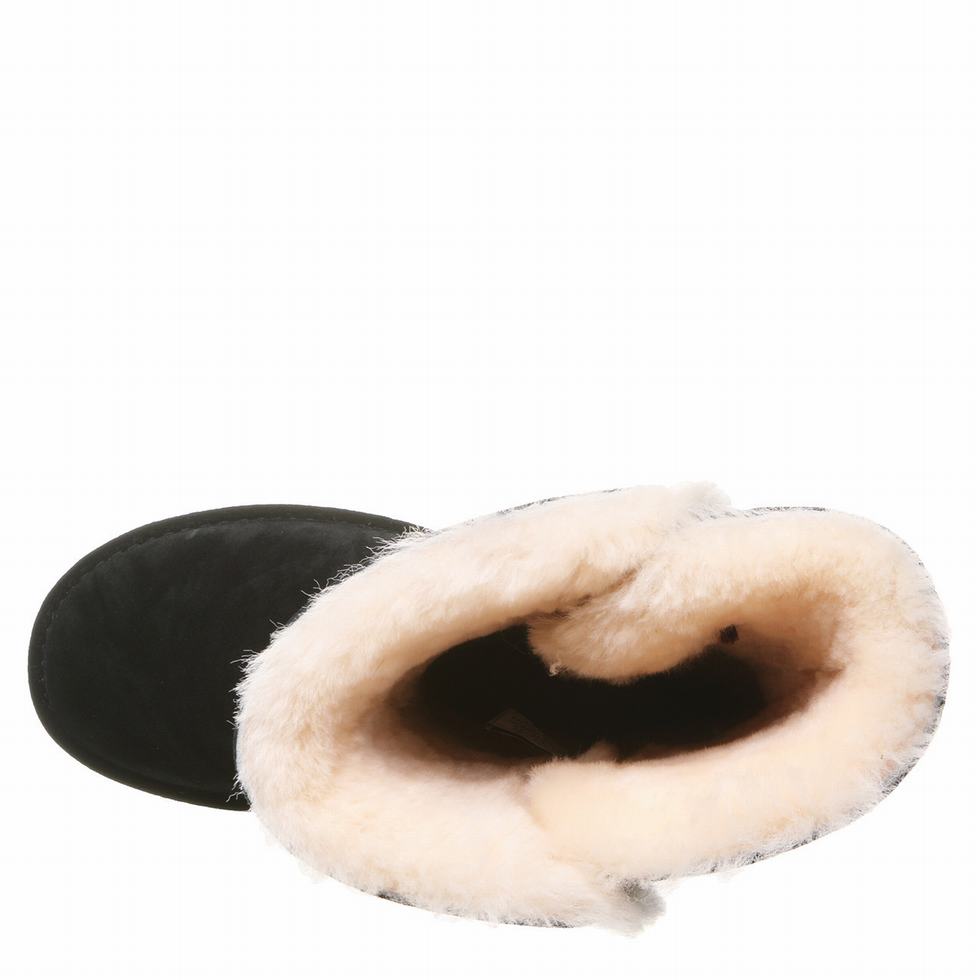 Bearpaw Lori Laarzen Dames Zwart | OUX9246JW