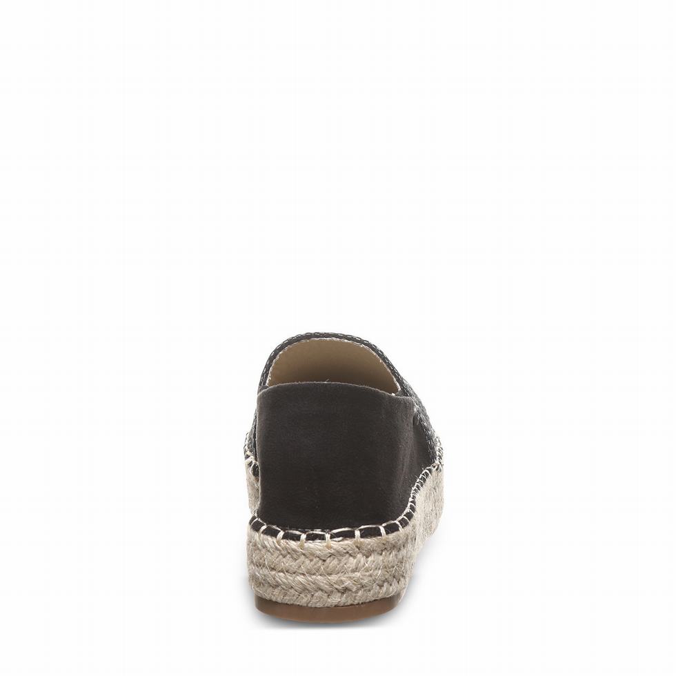 Bearpaw Macchiato Espadrilles Dames Zwart | CQE6043MZ