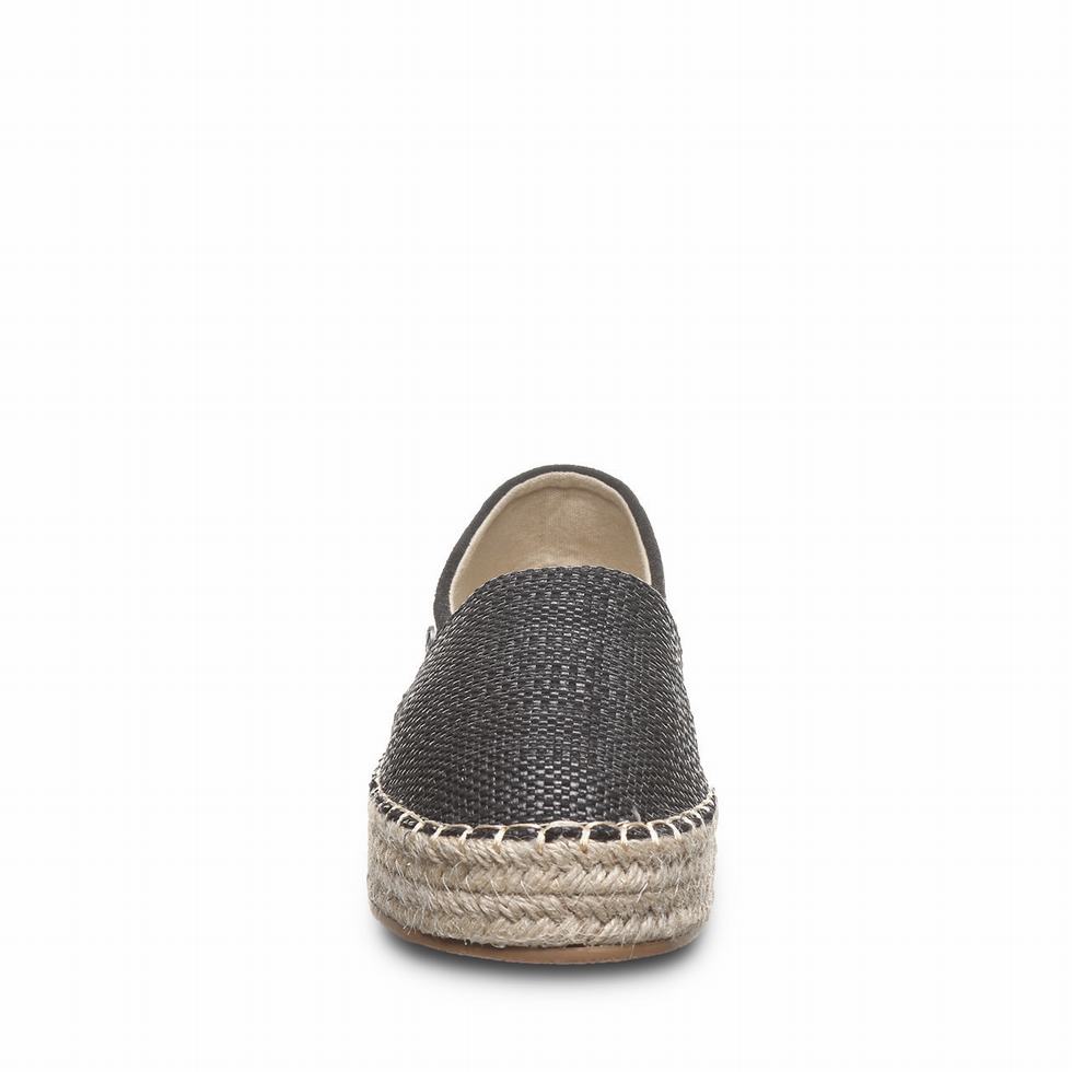 Bearpaw Macchiato Espadrilles Dames Zwart | CQE6043MZ