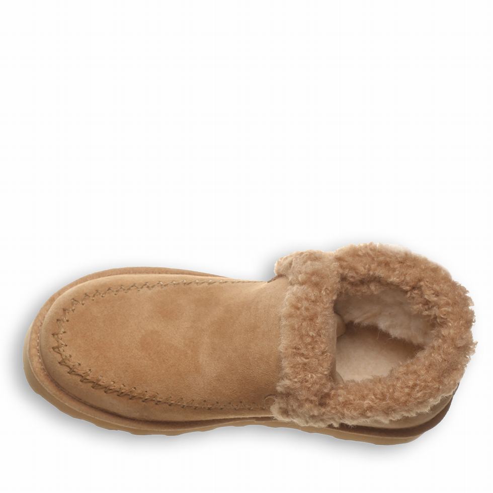 Bearpaw Maeve Platform Lo Laarzen Dames Bruin | NCL645MQ