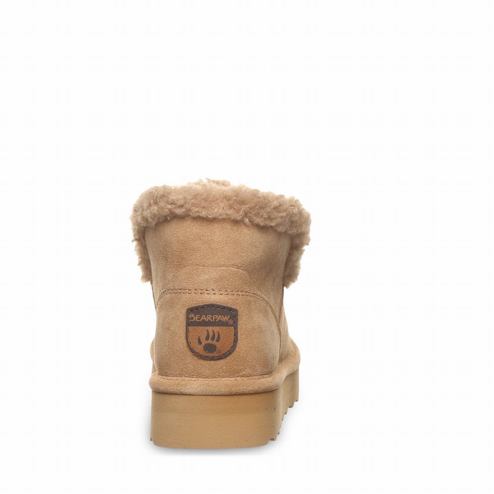 Bearpaw Maeve Platform Lo Laarzen Dames Bruin | NCL645MQ