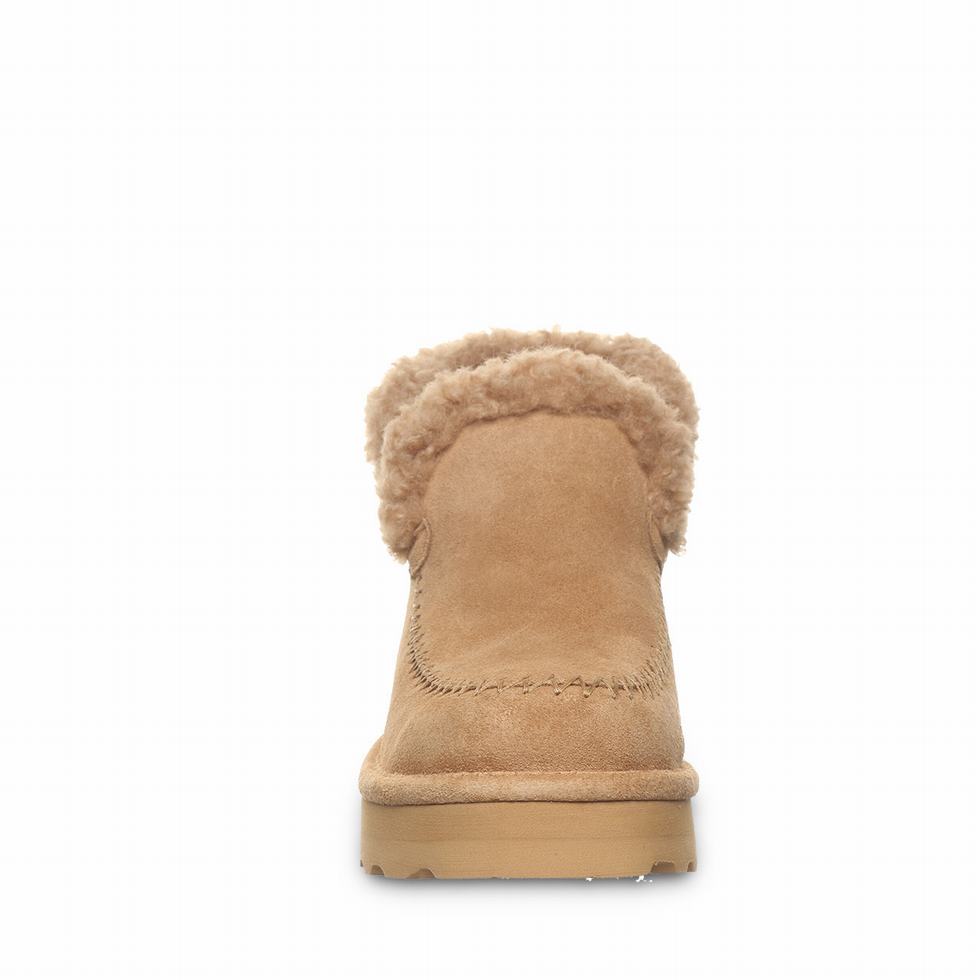 Bearpaw Maeve Platform Lo Laarzen Dames Bruin | NCL645MQ