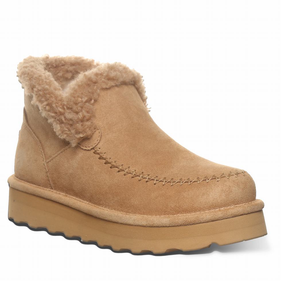 Bearpaw Maeve Platform Lo Laarzen Dames Bruin | NCL645MQ